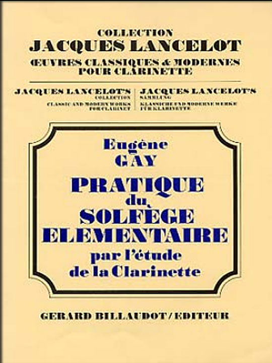 Eugéne Gay méthode de solfège élémentaire
